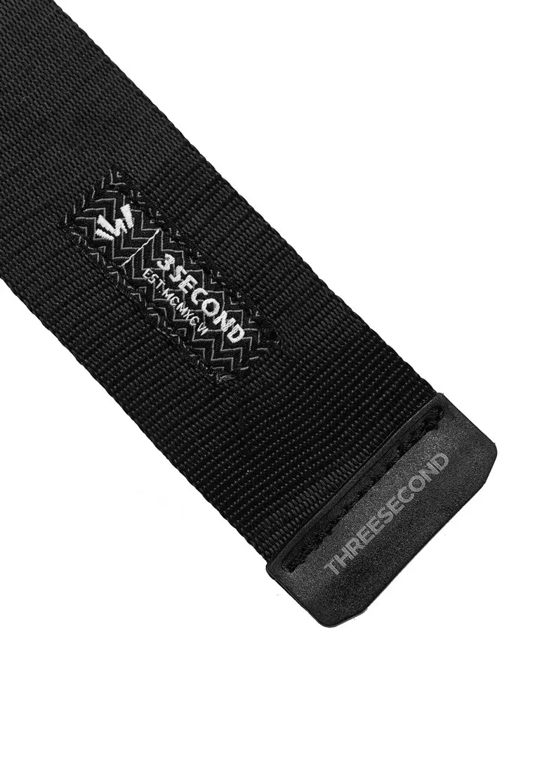 3Second Men's Webbing Belt Polyester Momoa 020725