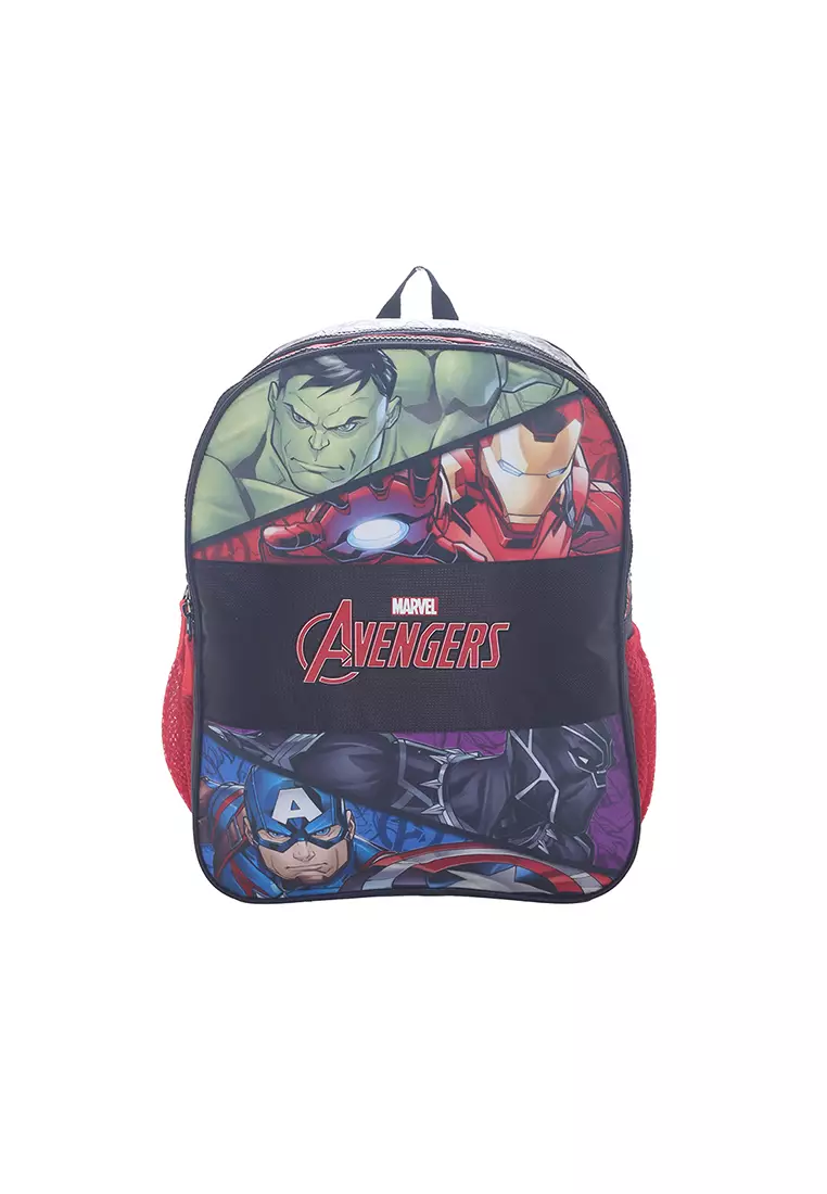 Tas Anak Ransel Besar Marvel Avengers 38x29 cm Merah Hitam