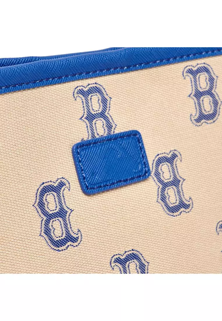 MLB ビッグ クラシック モノグラム ジャカード バケットバッグ L MLB KOREA MONOGRAM JACQUARD BUCKET BAG ユニセックス 男女兼用