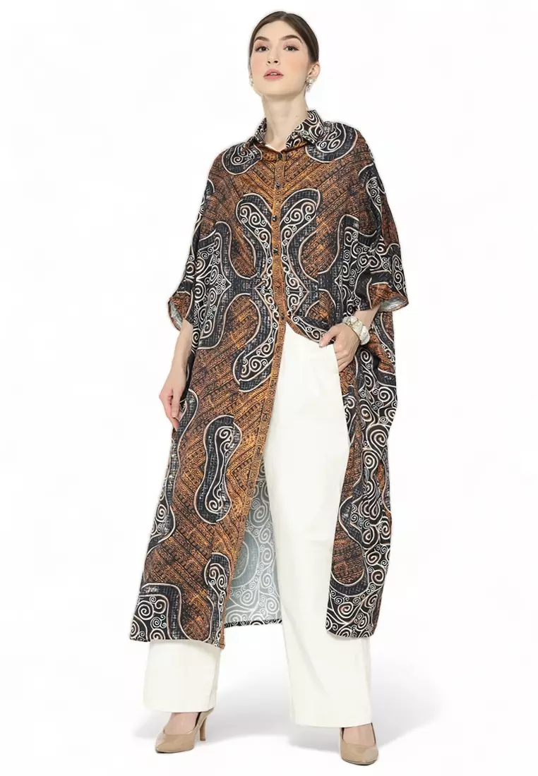 Kanzi Collared Kaftan