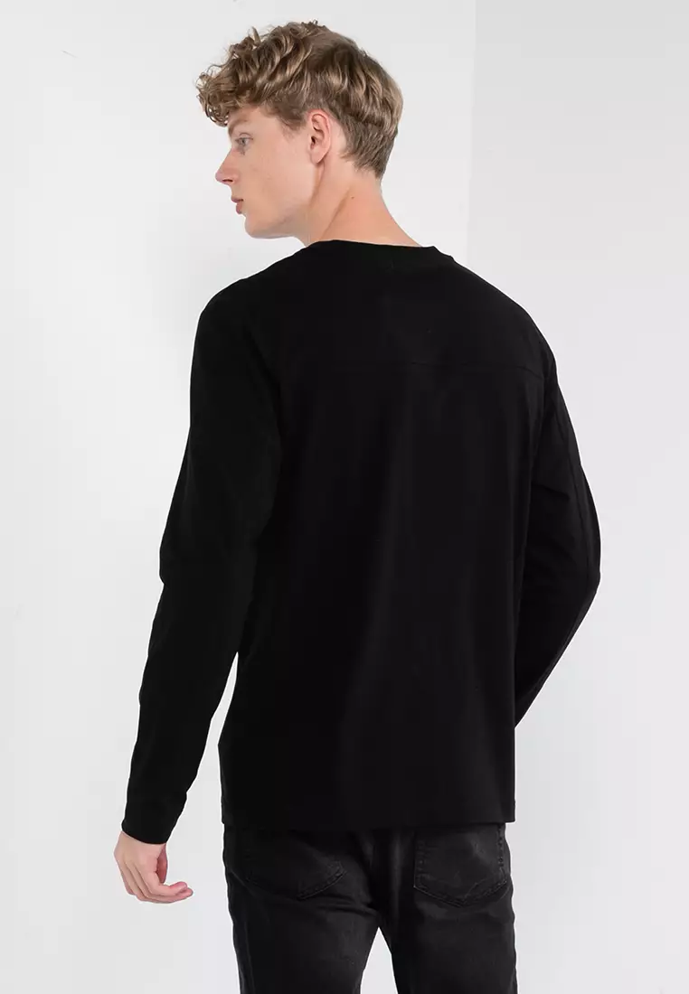 black calvin klein long sleeve
