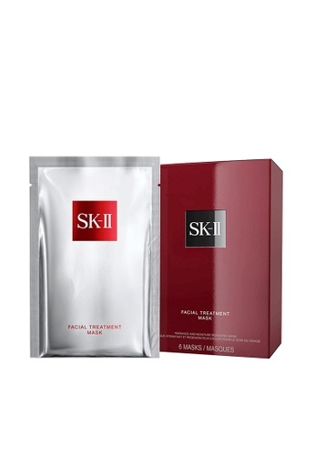 SK-II red and silver [SKII] SK-II Facial Treatment Mask (6pcs with Packing Box) C0A33BE097662FGS_1