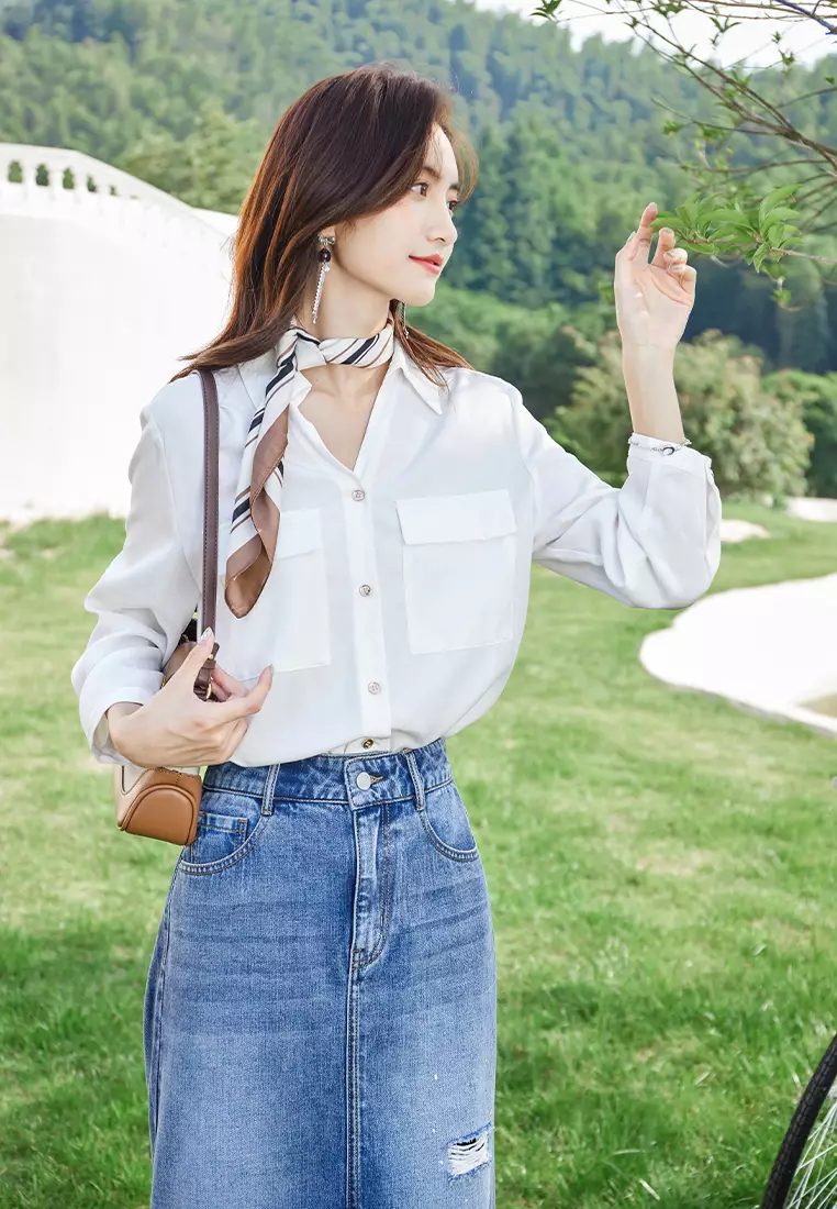 Simple Loose Fit Summer Shirt