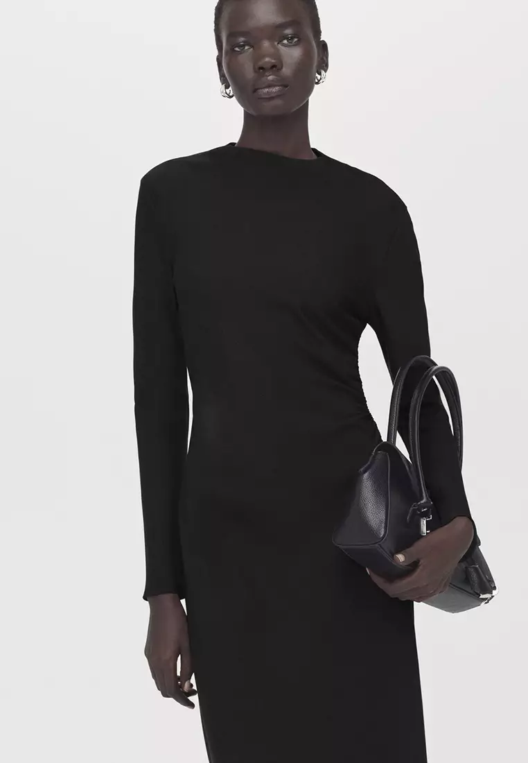 Ruched Midi Dress