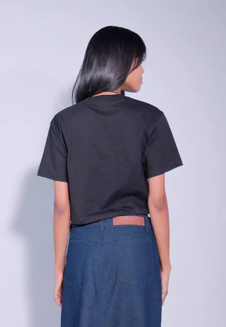 DNM Studios x Raxenne Orchid Short Sleeve Top