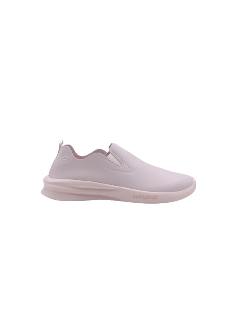 Balance Walker - Cream Slip-Ons - Most Comfortable Walking Shoes