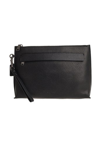 medium black coach purse