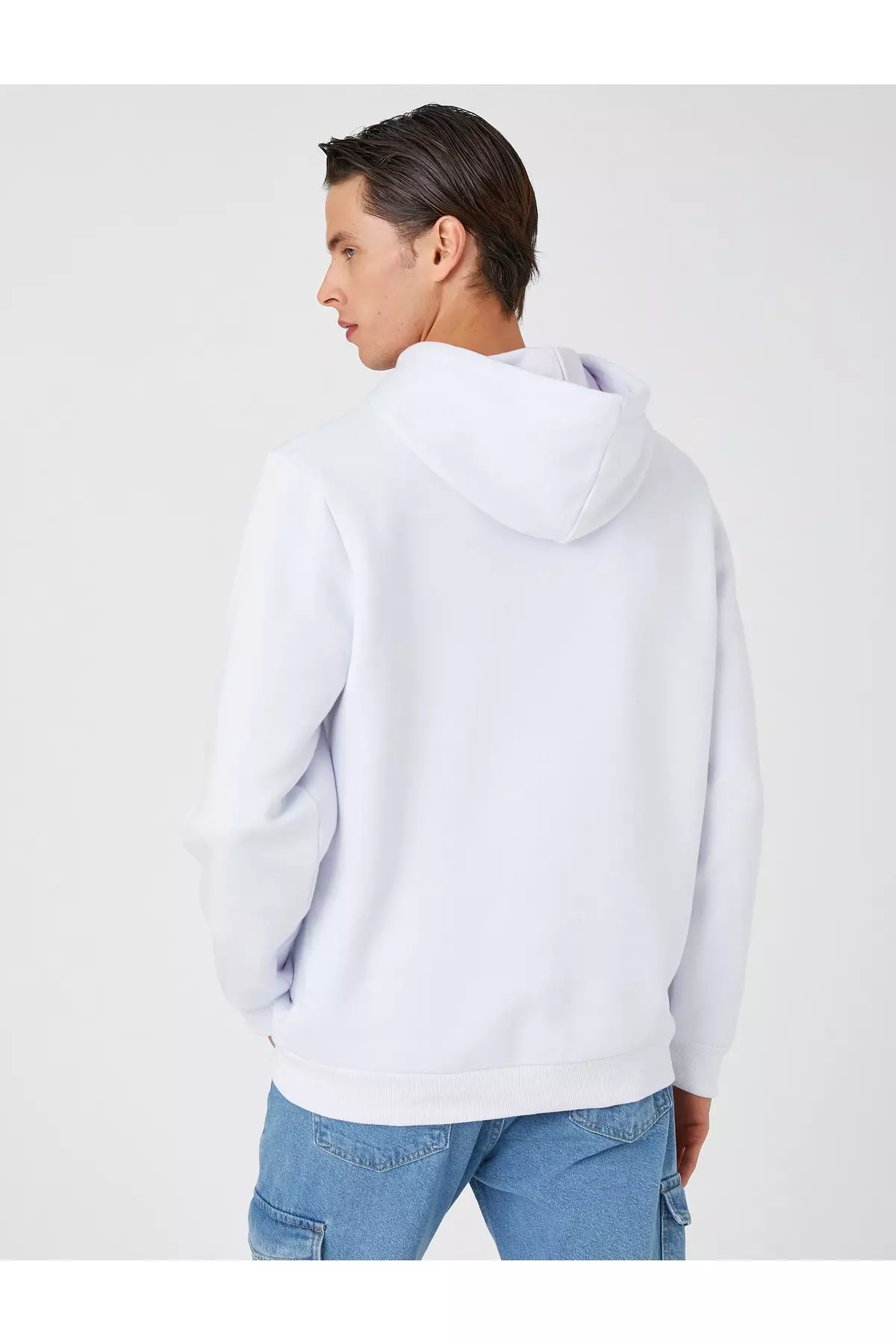 Cheap white discount hooded sweatshirt