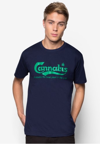 Cannabis 文字印花T 恤, esprit 香港服飾, T恤
