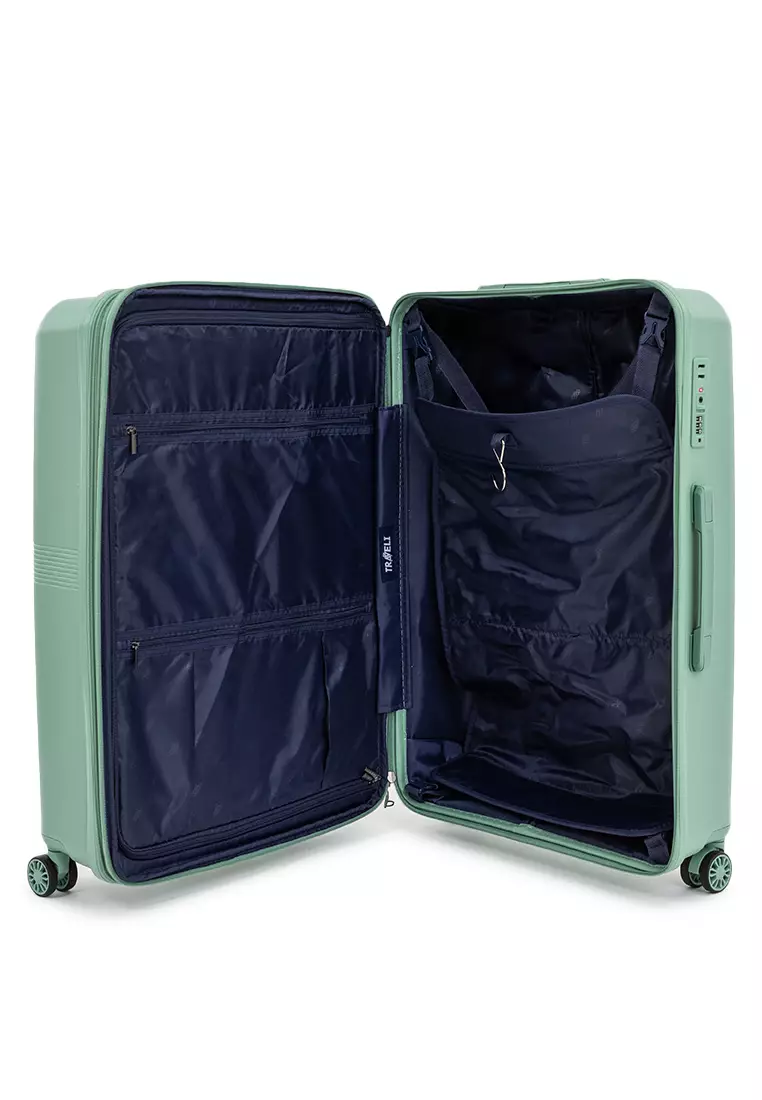 TVL-61000L-LightGreen Anti-Theft Luggage
