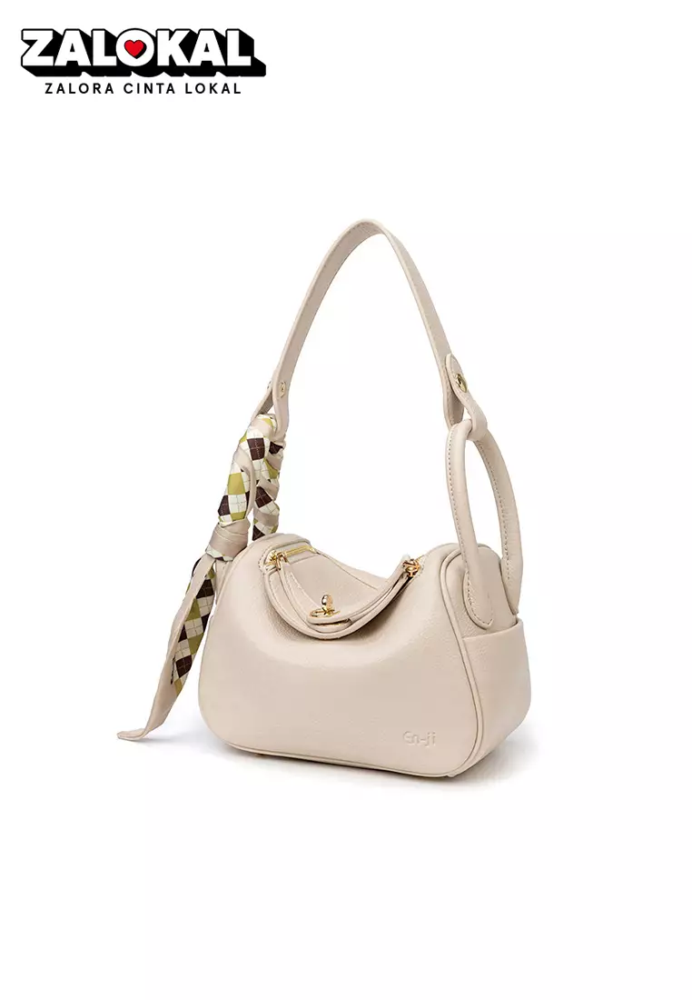 En-ji Naera Shoulderbag - Ivory