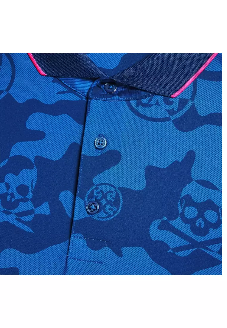 G/FORE Men’s Exploded Camo Tech Jersey Polo