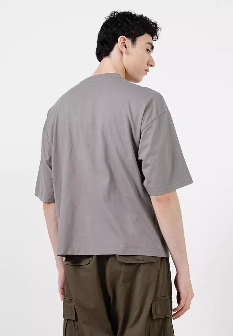 Cropped Fit Music T-Shirt