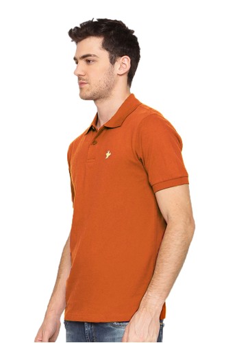 Jual Osella Osella Baju Pria Polo  Shirt Orange Original 