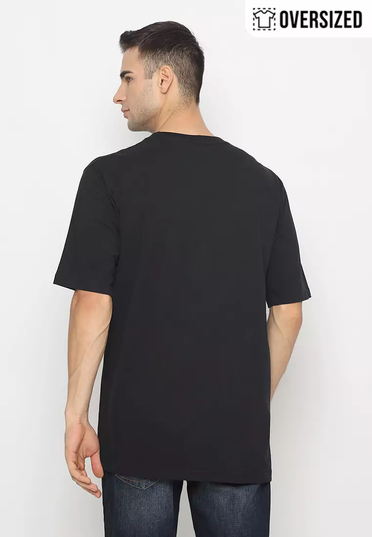 RBJ T-Shirt Cotton Combed Oversized Pria 2079350051