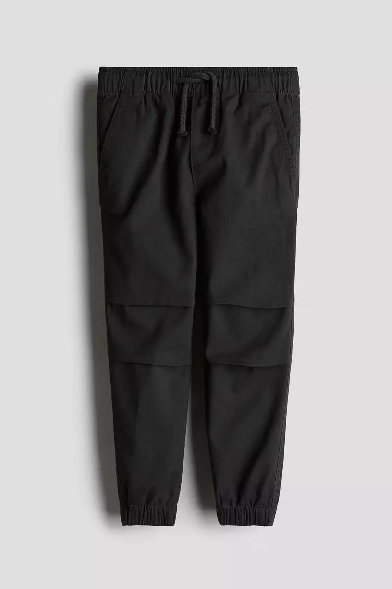 Cotton twill sales joggers zipper