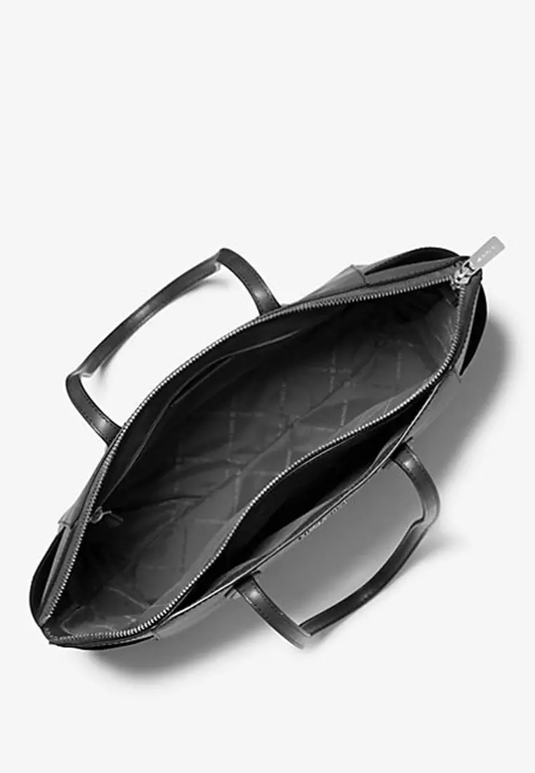 Marilyn Medium Saffiano Leather Tote Bag