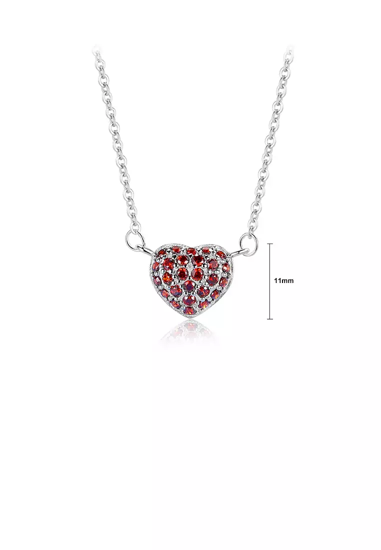 Red heart best sale pendant