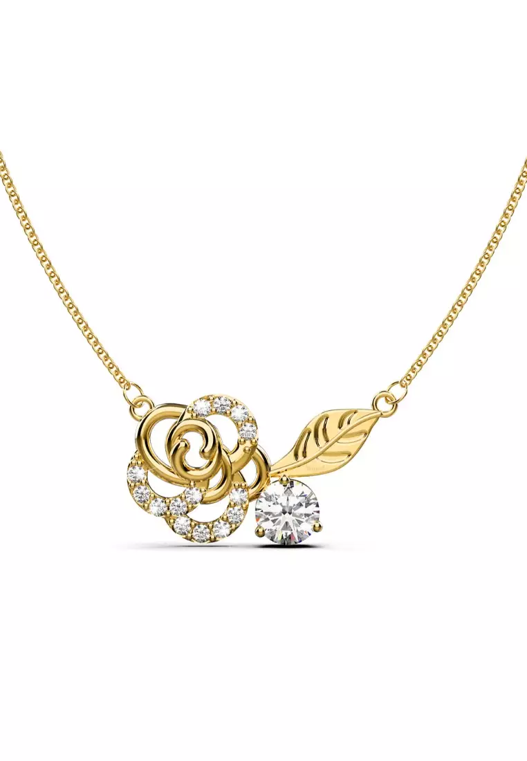 網上選購Krystal Couture KRYSTAL COUTURE Rose Petal Pendant