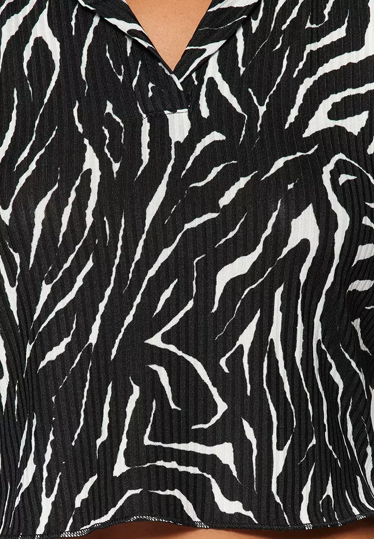 Animal Printed Blouse