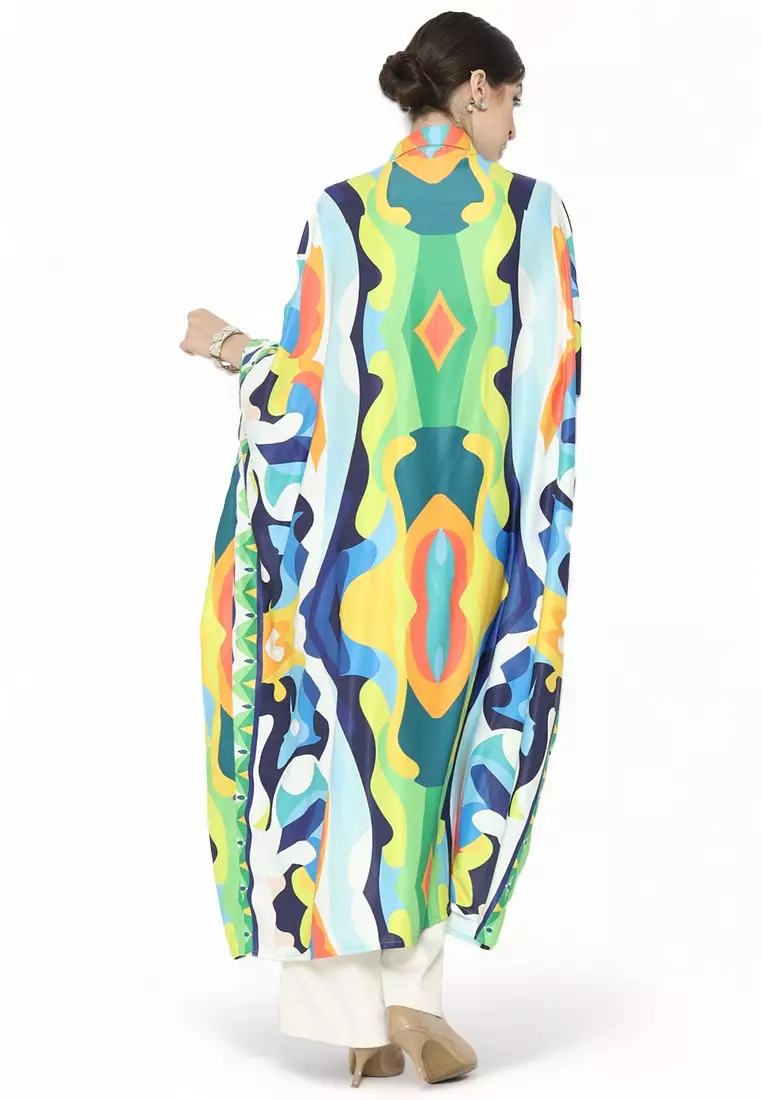 Kanzi Collared Kaftan