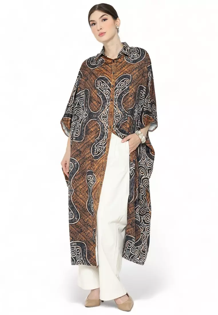 Kanzi Collared Kaftan