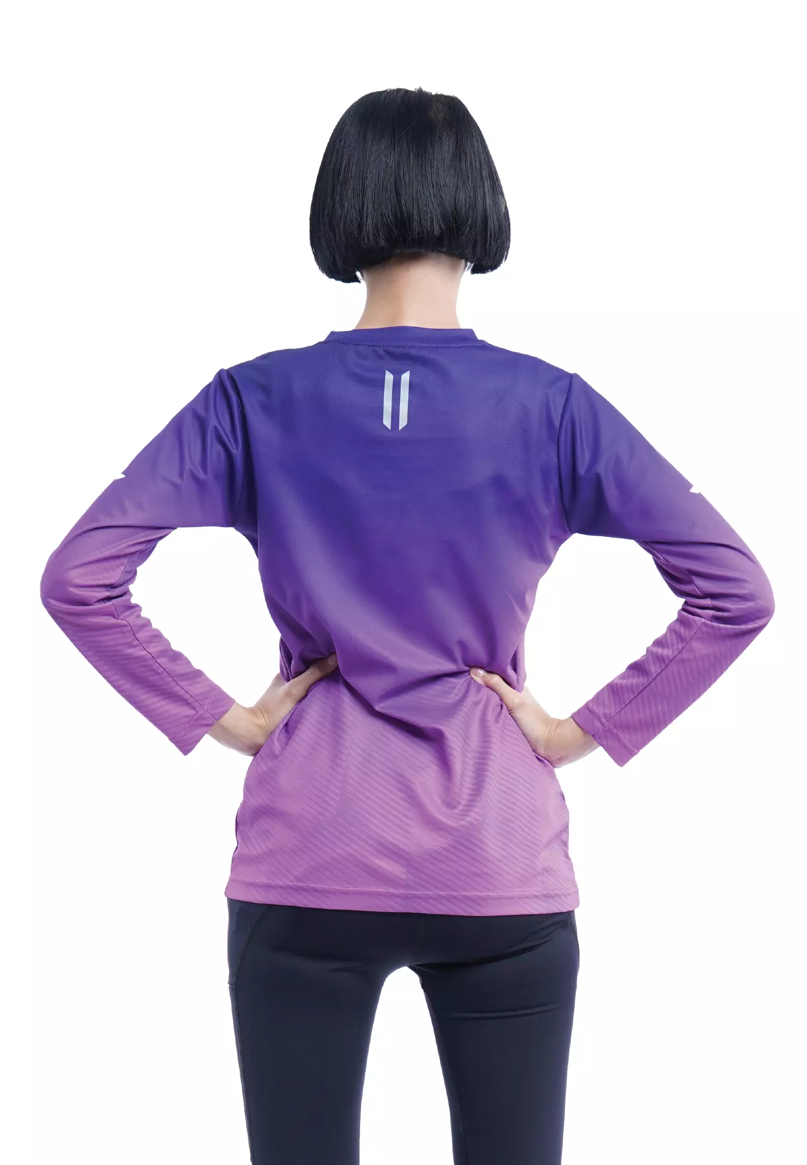 Tiento Jersey Running Anti UV Kaos Olahraga Lari Wanita Lengan Panjang Baju Dryfit Long Sleeve Women Xceleration