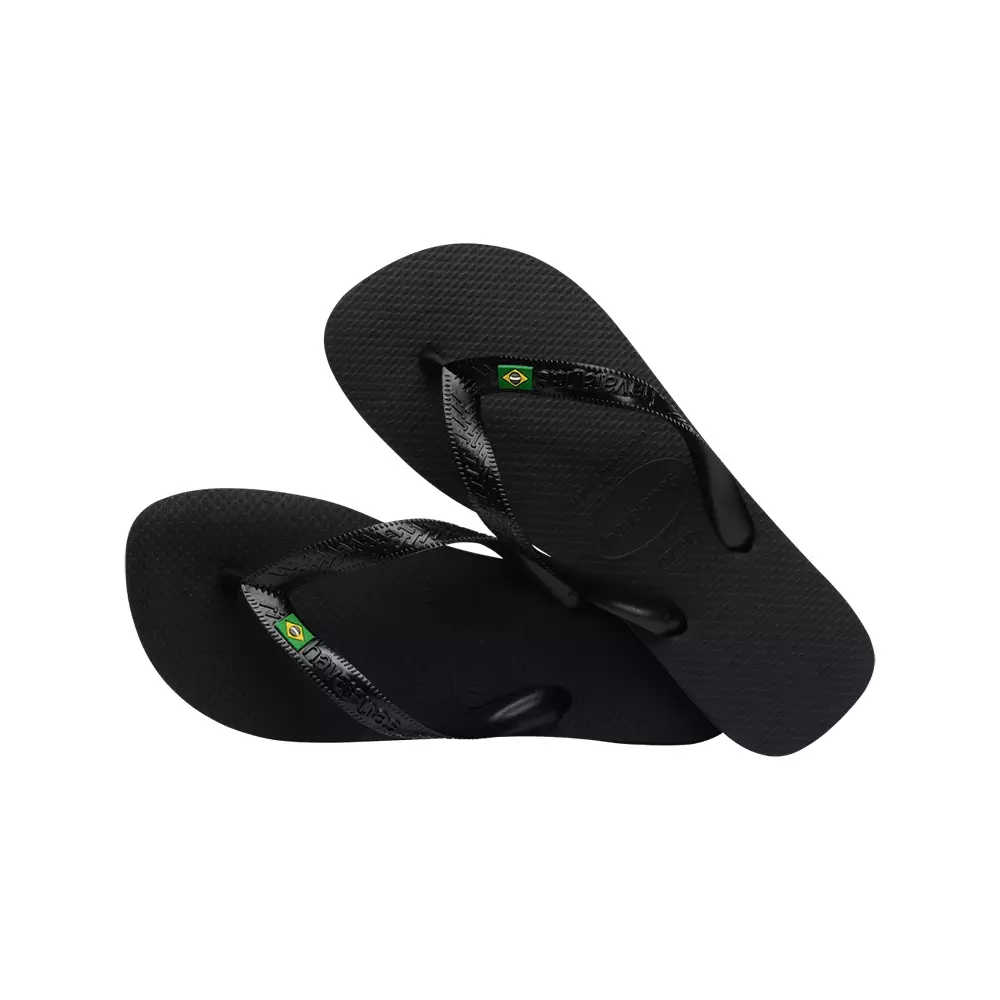 [ONLINE EXCLUSIVE] Havaianas Brasil FC 90-Black - Sandal Pria