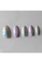 Pretty2u grey and purple Pretty2u Press On Nail Oval Sharp Mani Phosphorescent Metal Purple Grey E643CBE90439BDGS_2