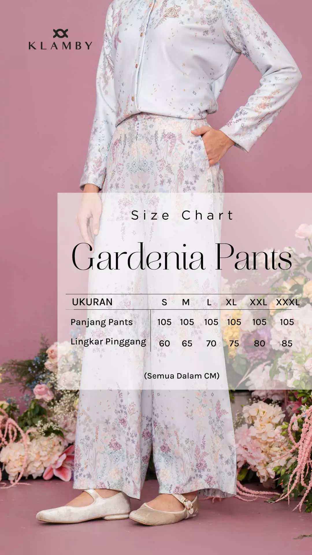 Klamby - Gardenia Pants Dark Berry