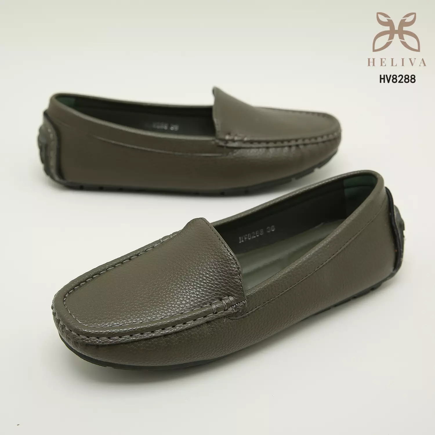 Heliva Hestina Women Shoes Loafers Slip On Sol 1cm