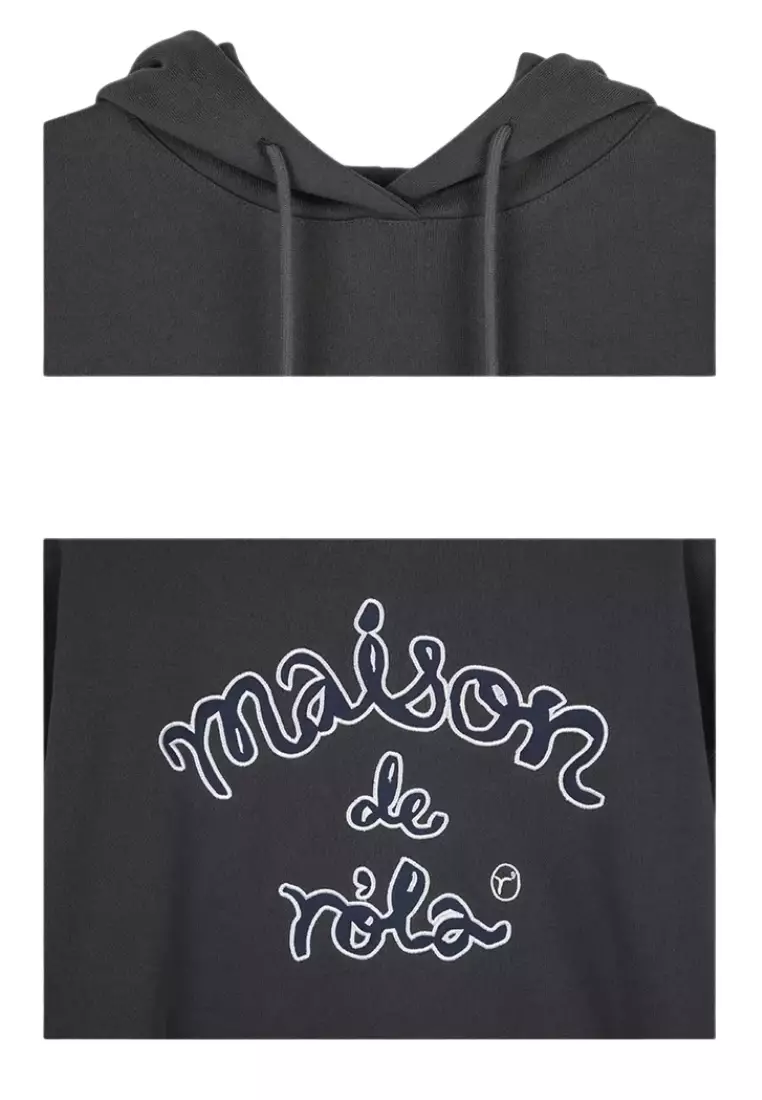 Jual rolarola Maison De Rola String Hoodie - Deep Gray Original 2026 ...