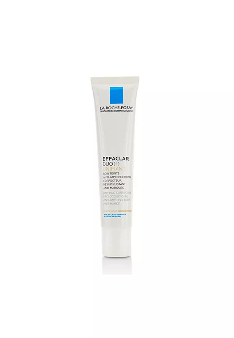 La Roche Posay - Effaclar Duo (+) Unifiant Unifying Corrective Unclogging Care Anti-Imperfections Anti-Marks - Light 40Ml/1.35Oz