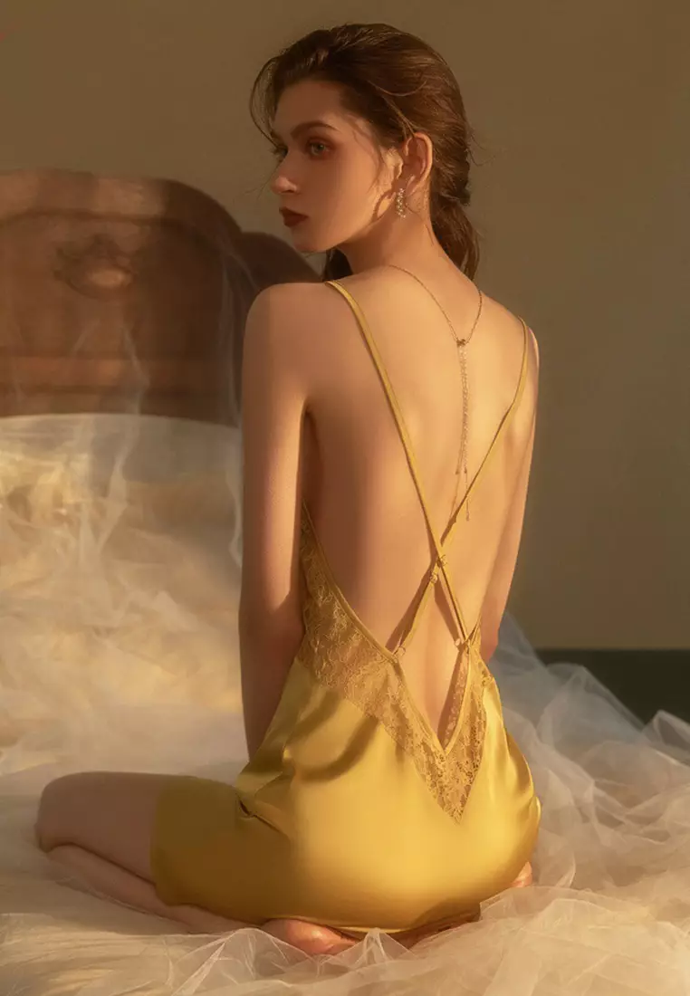 LDZ5093 Lady Sexy Role Play Sleepwear   Yellow