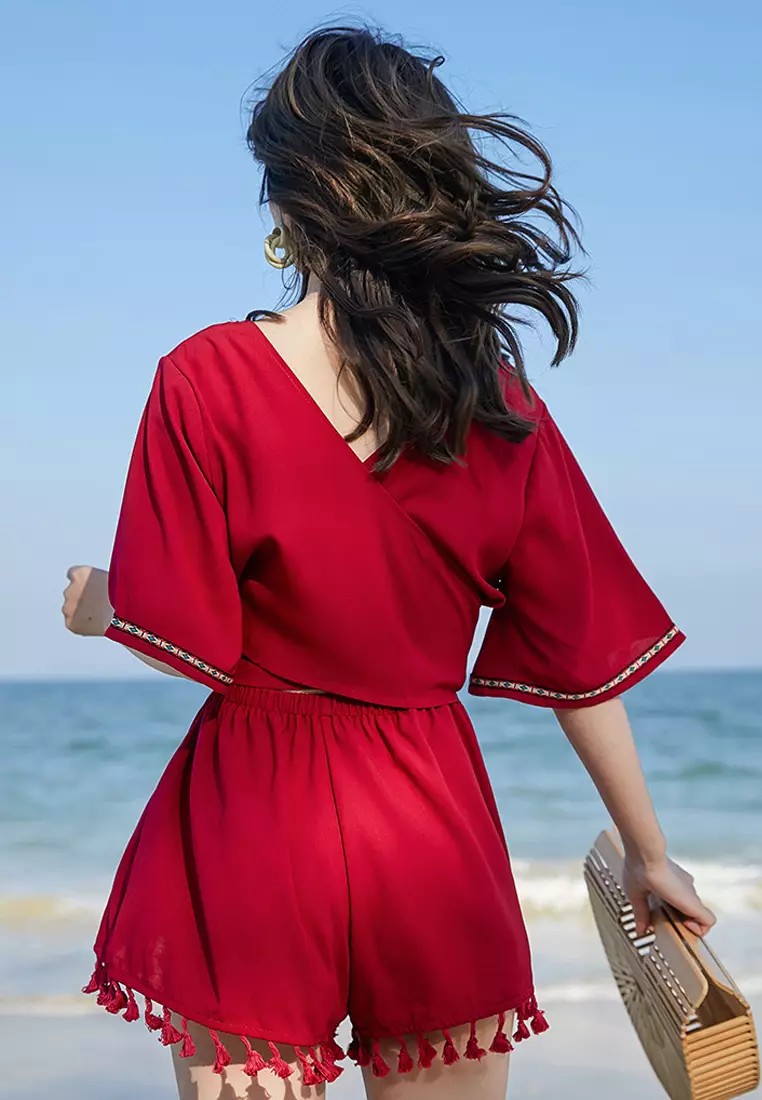 Women's beachwear top