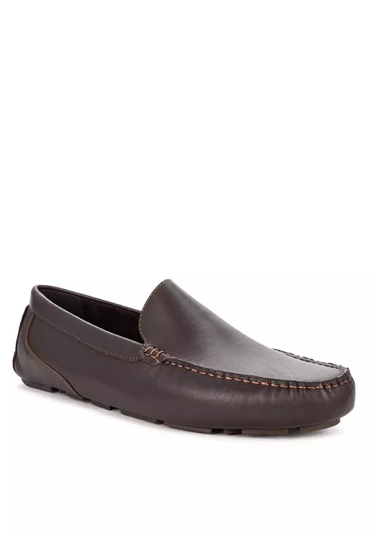 Men's Davenport Venetian Loafers Dark Brown