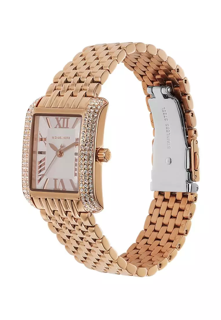 Emery Rose Gold Stainless Steel Watch MK4743