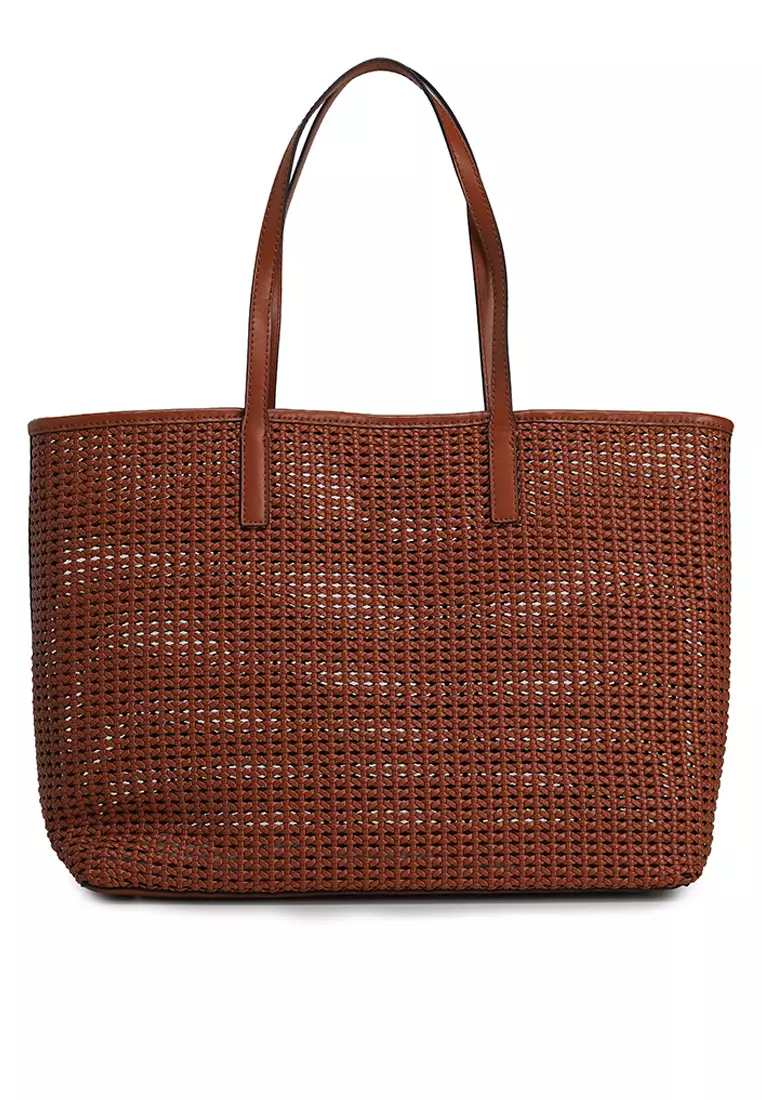 Guess■ BRIGITTA ポーチ ビッグ トートバッグ Guess Brigitta Large 2 In 1 Tote Bag 2025 | Buy Guess Online