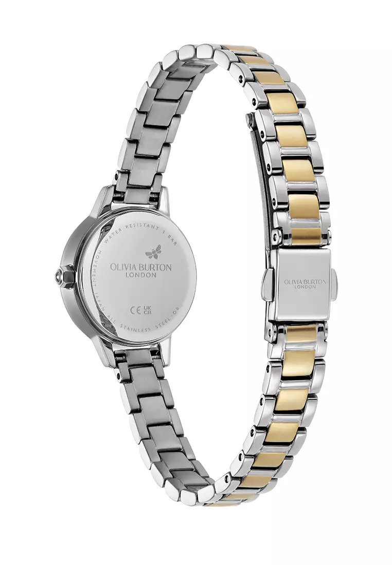 Olivia Burton Classic Mini White & Two Tone Bracelet 23mm - 24000241