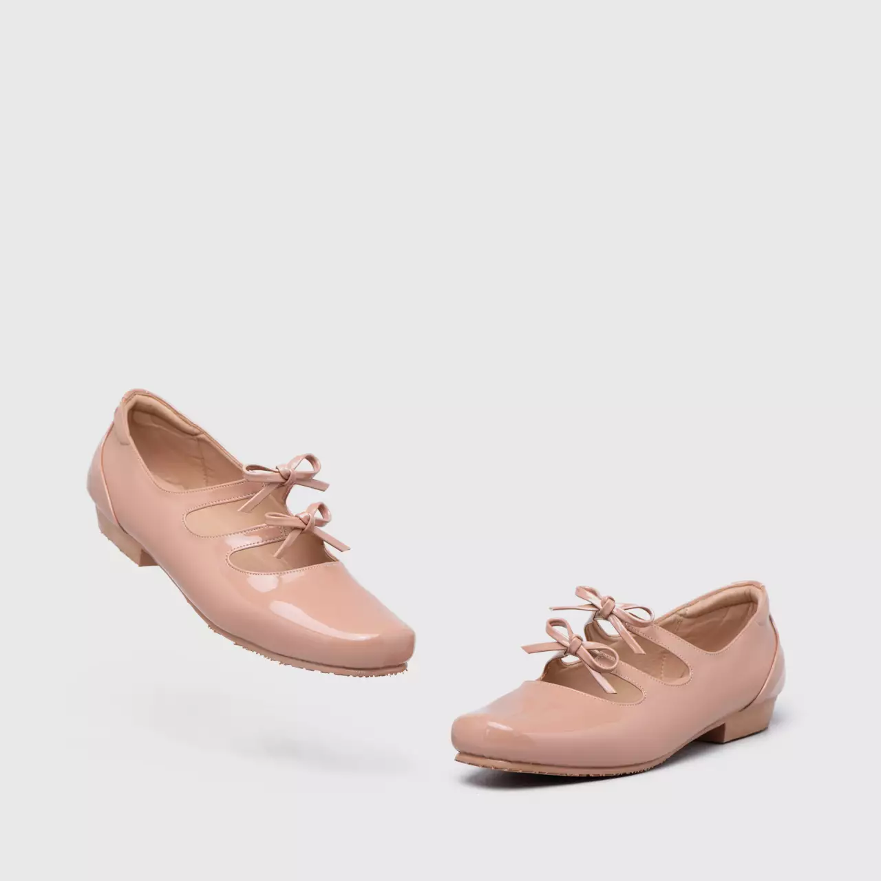 Madison Flat Shoes Patent Dew