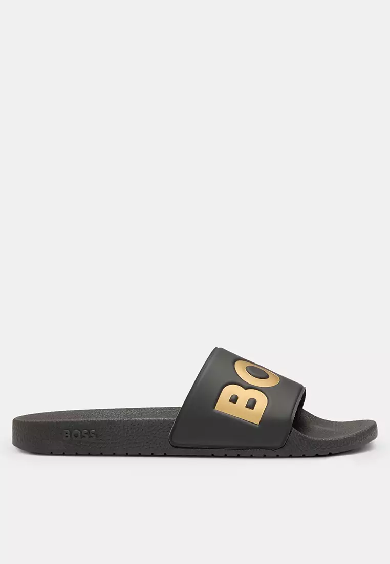 Logo Slide Sandals - BOSS Business