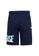 converse blue Converse Boy's Zipper Pocket Shorts - Obsidian 70C36KAD068684GS_2