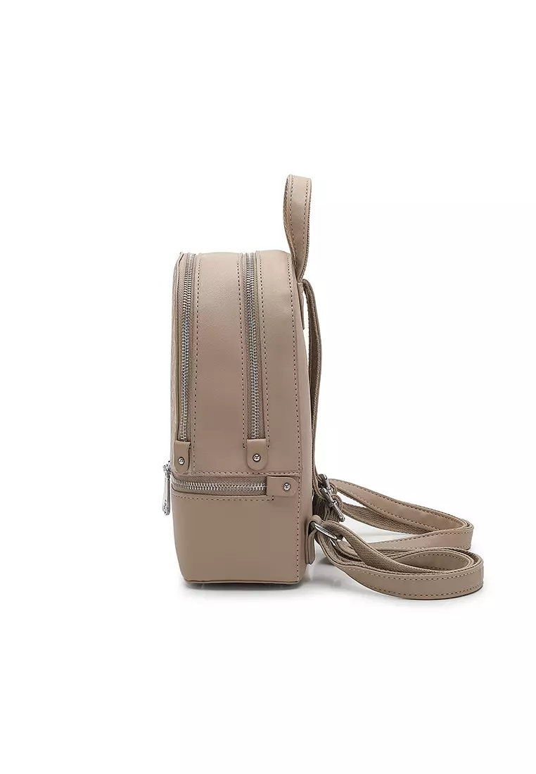 Women's Backpack (Tas Ransel Wanita & Tas Punggung Wanita) - Krem