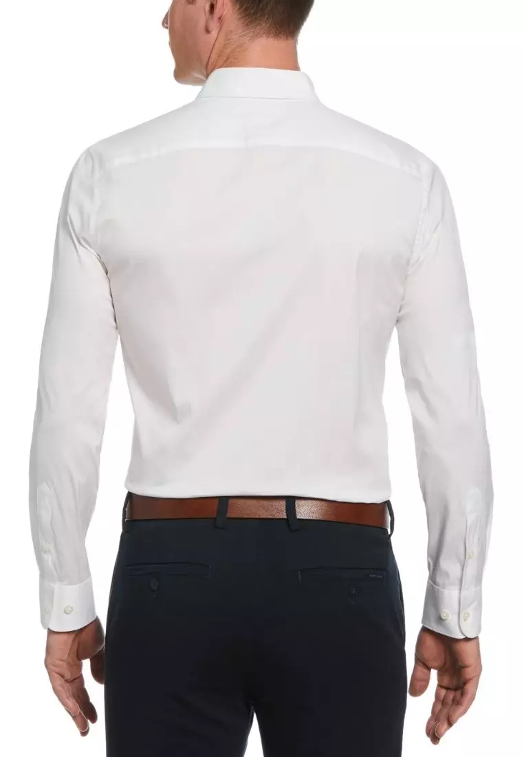 Slim Fit Smart Long Sleeve Button-Down Dress Shirt