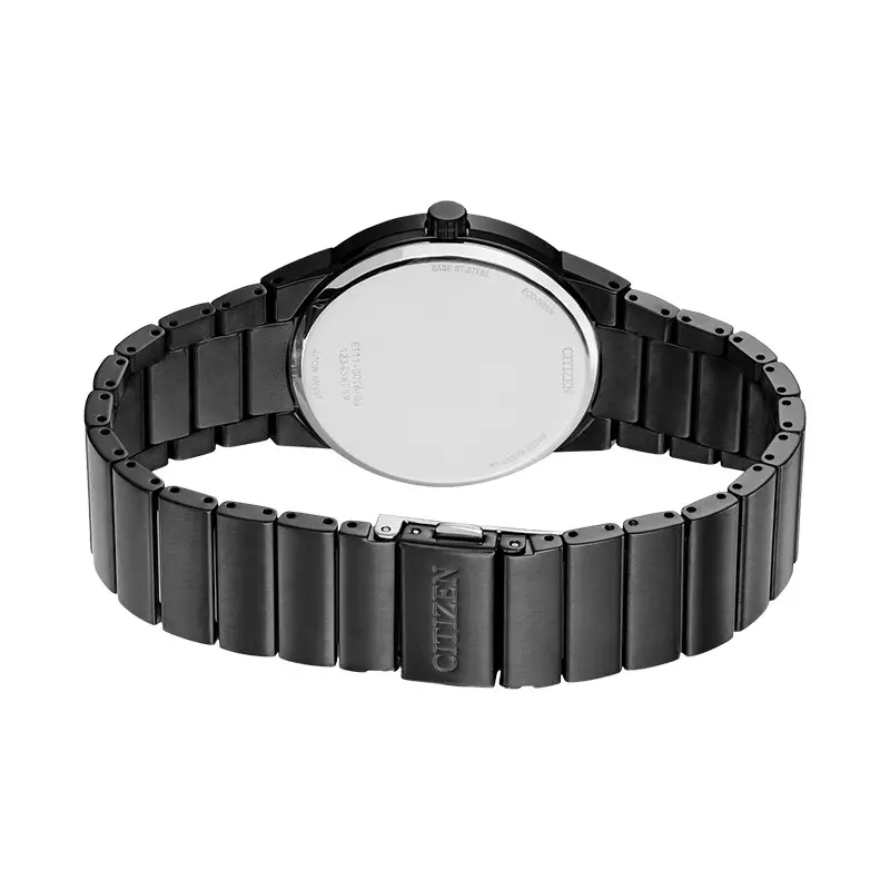Jam Tangan Pria Citizen Eco Drive BM7587-52H Axiom Men Gunmetal Dial Gunmetal Stainless Steel Strap