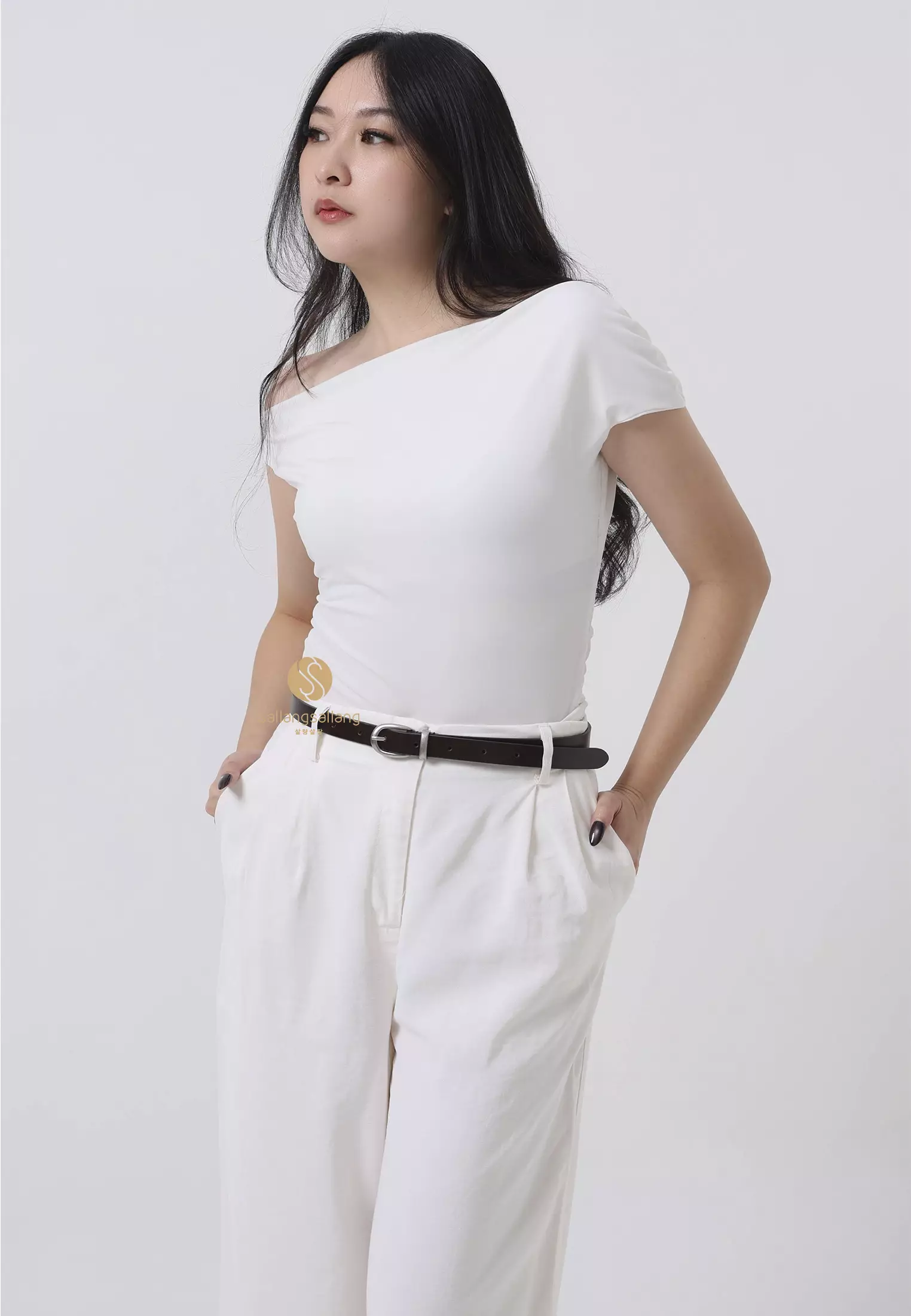 CLASSIC LEATHER BELT organ brown