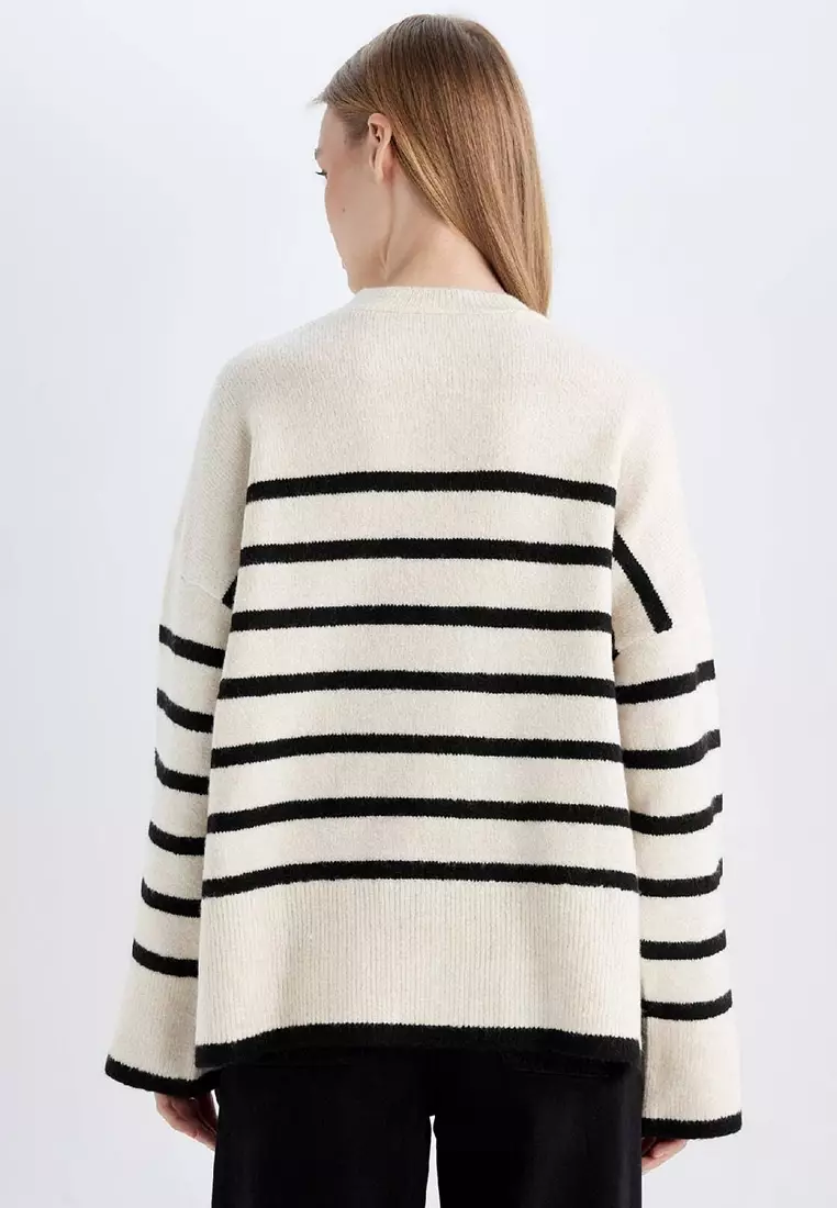 Striped Knitwear Jumper