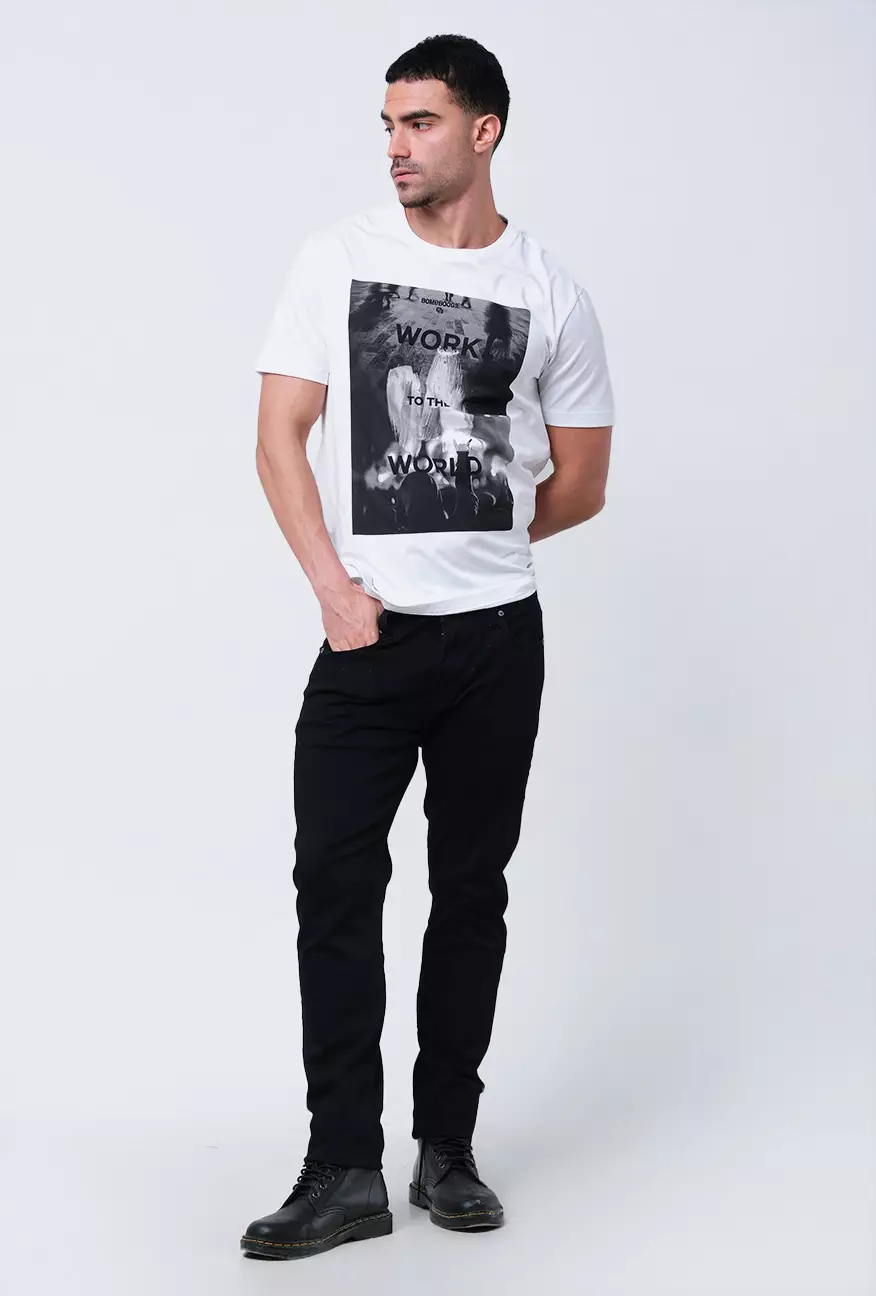 Celana Jeans Pria Slimfit L1