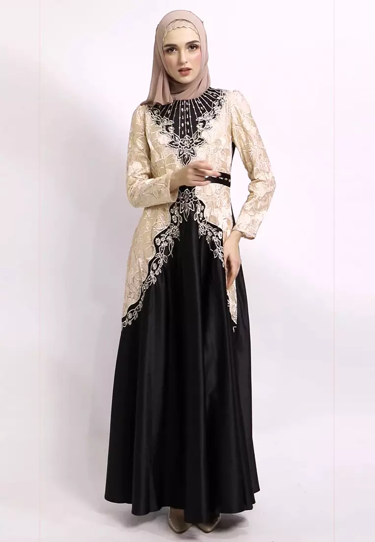 Chamoniq Gamis Organza Satin