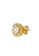 TOMEI TOMEI Round Earrings, Yellow Gold 916 (9Q-YG1261E-2C) (3.28g) EA089AC14A6C1CGS_2